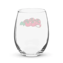 Printful Hello Kitty Tomato Glass Tumbler