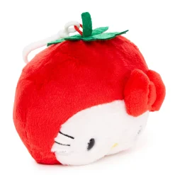 NAKAJIMA CORPORATION Hello Kitty Tomato Plush Mascot Clip (Fruit & Veggie Series)