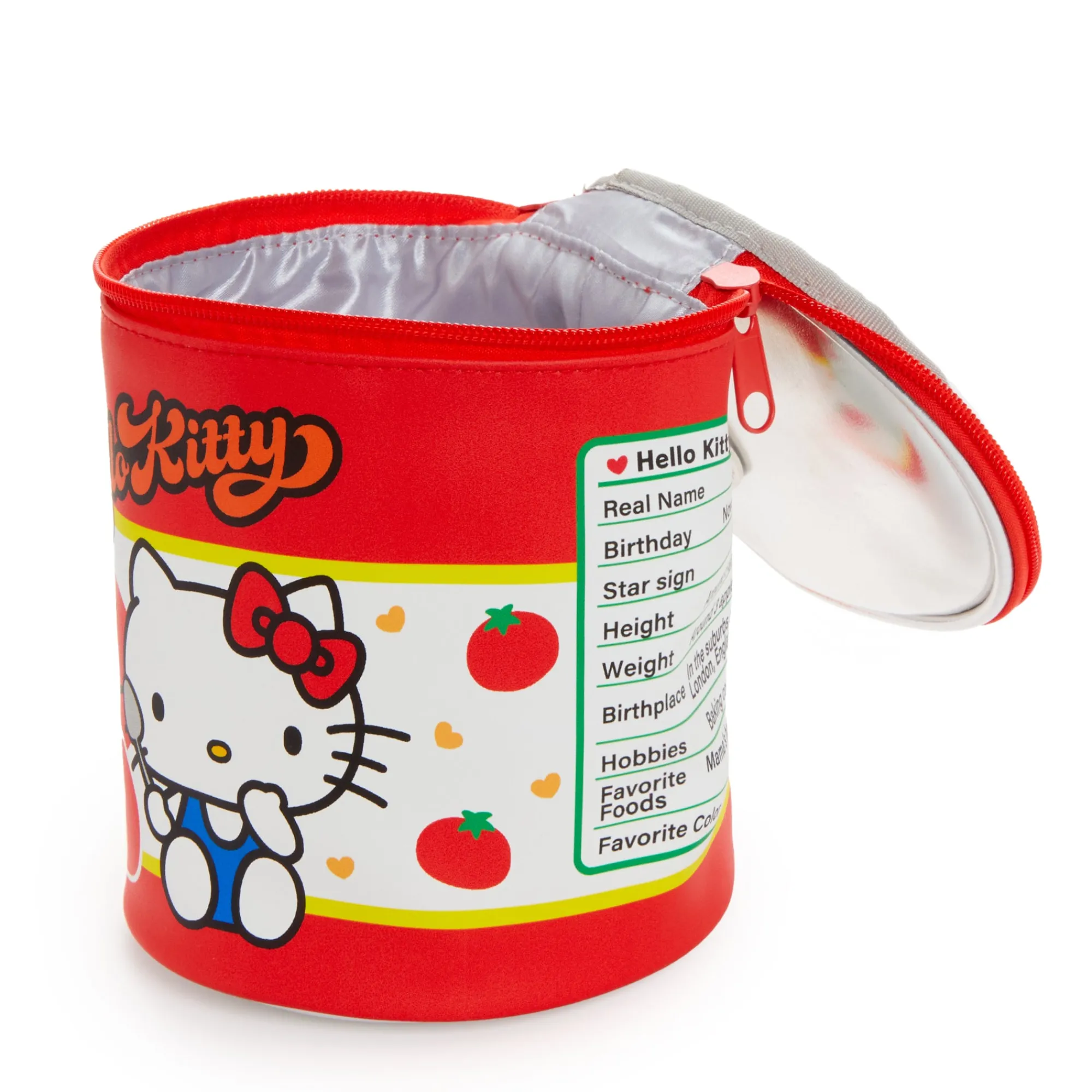 NAKAJIMA CORPORATION Hello Kitty Tomatoes Zipper Pouch (Supermarket Series)