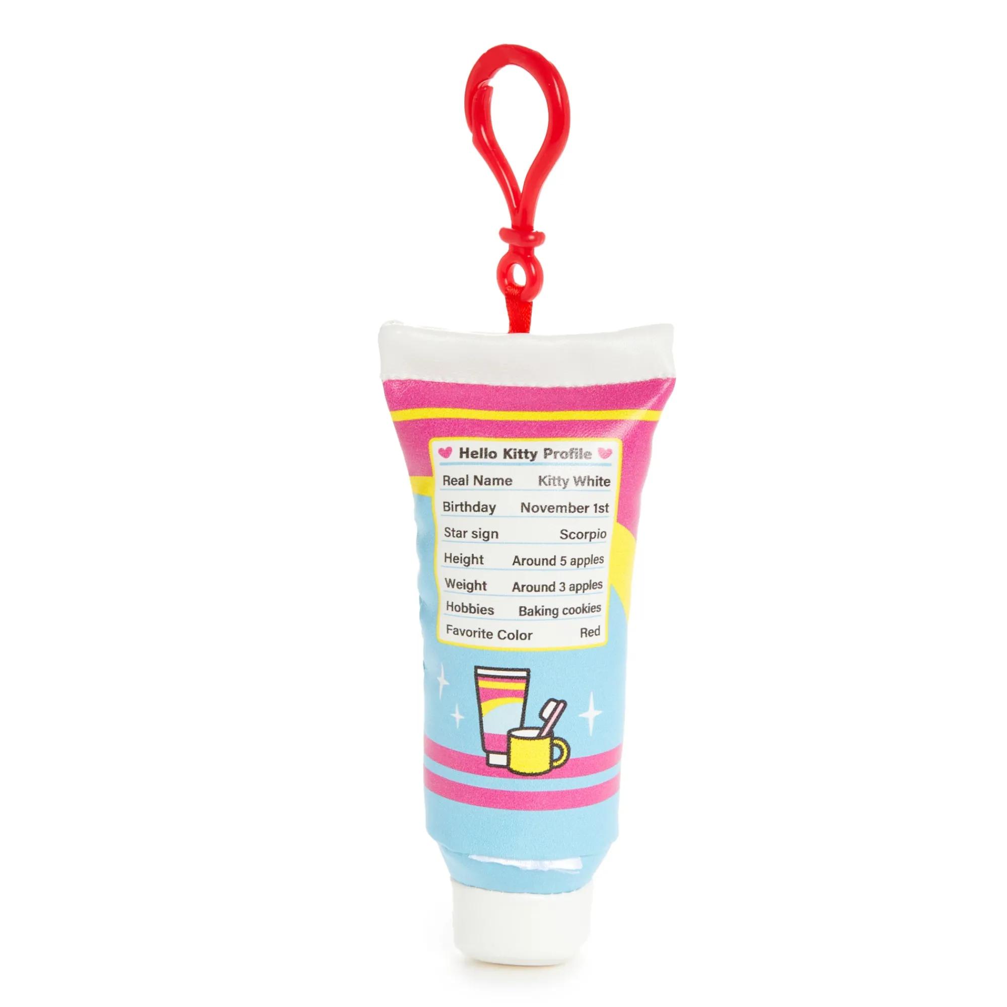 NAKAJIMA CORPORATION Hello Kitty Toothpaste Mascot Clip (Supermarket Series)