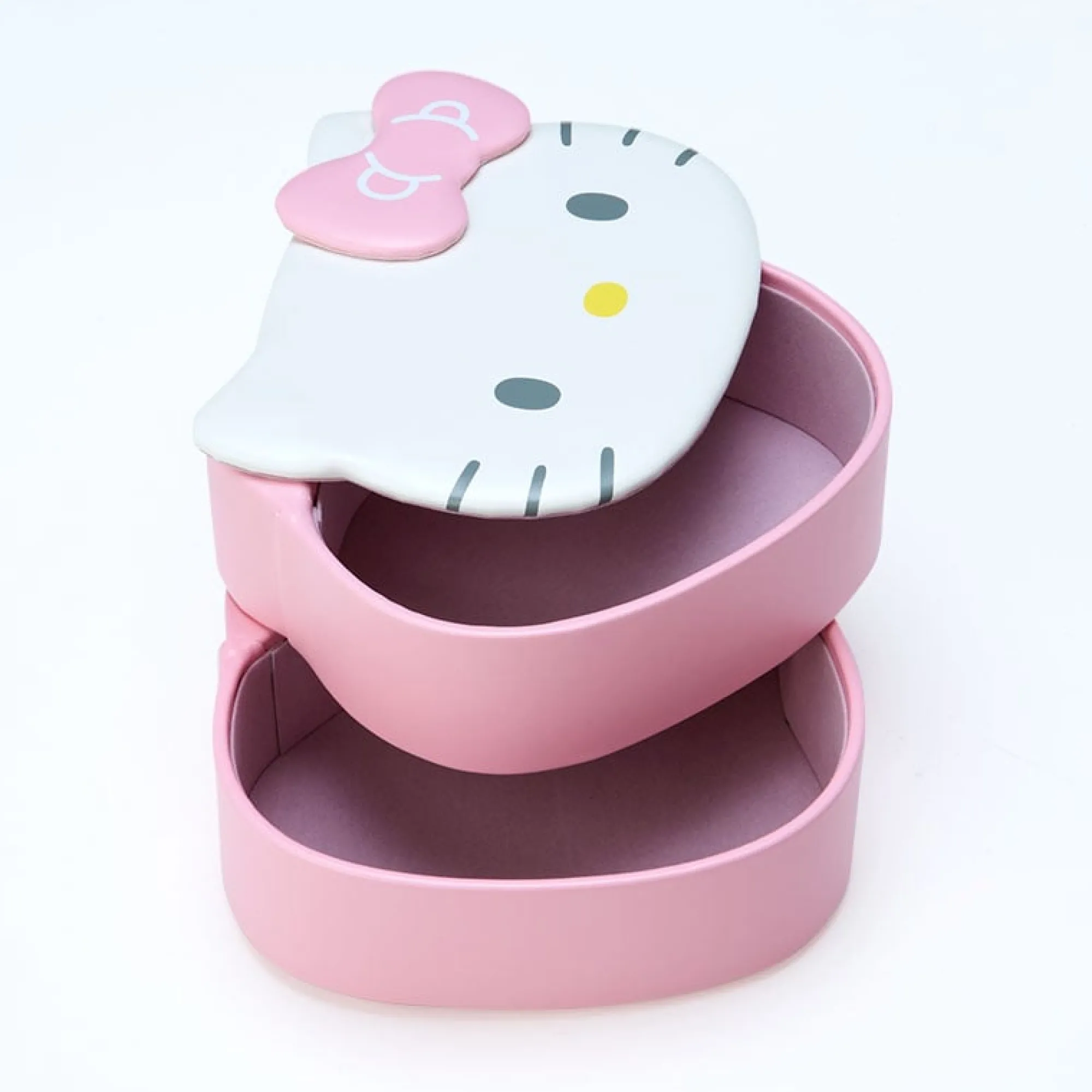 Japan Original Hello Kitty Two-Tier Accessory Case