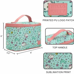 BIOWORLD Hello Kitty Under the Sea Travel Beauty Case