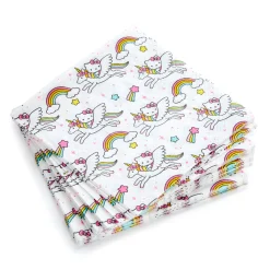 Silver Buffalo LLC Hello Kitty Unicorn Rainbow 60-pc Party Pack