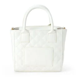 Japan Original Hello Kitty 2-Way Mini Quilted Tote Bag
