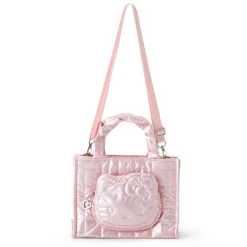 Japan Original Hello Kitty 2-Way Mini Tote (Winter Snowsuit Series)