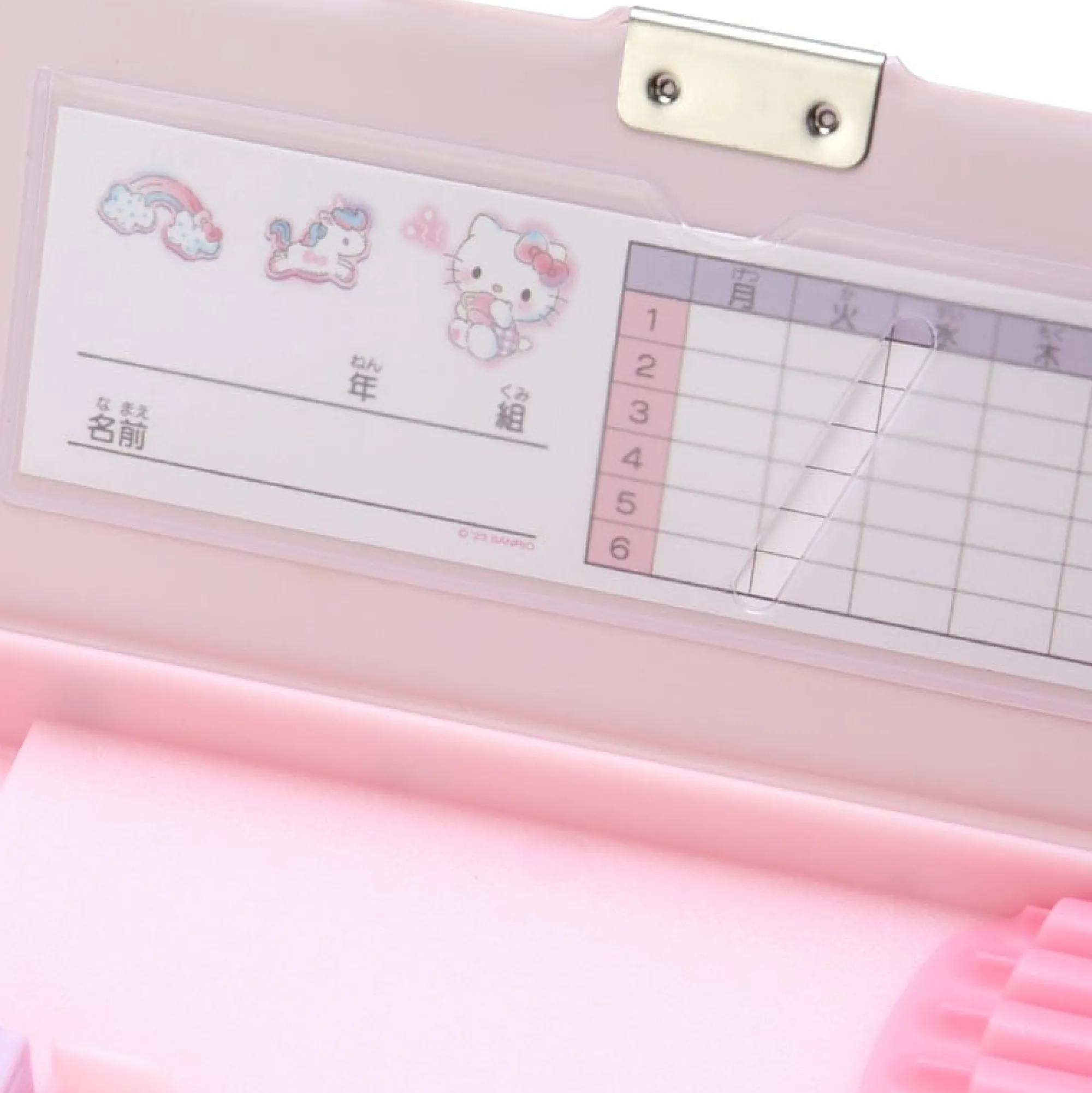 Japan Original Hello Kitty 2-Way Pencil Case