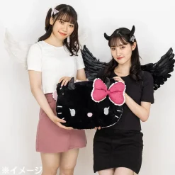 Japan Original Hello Kitty 2-Way Throw Pillow (Naughty and Nice Series)