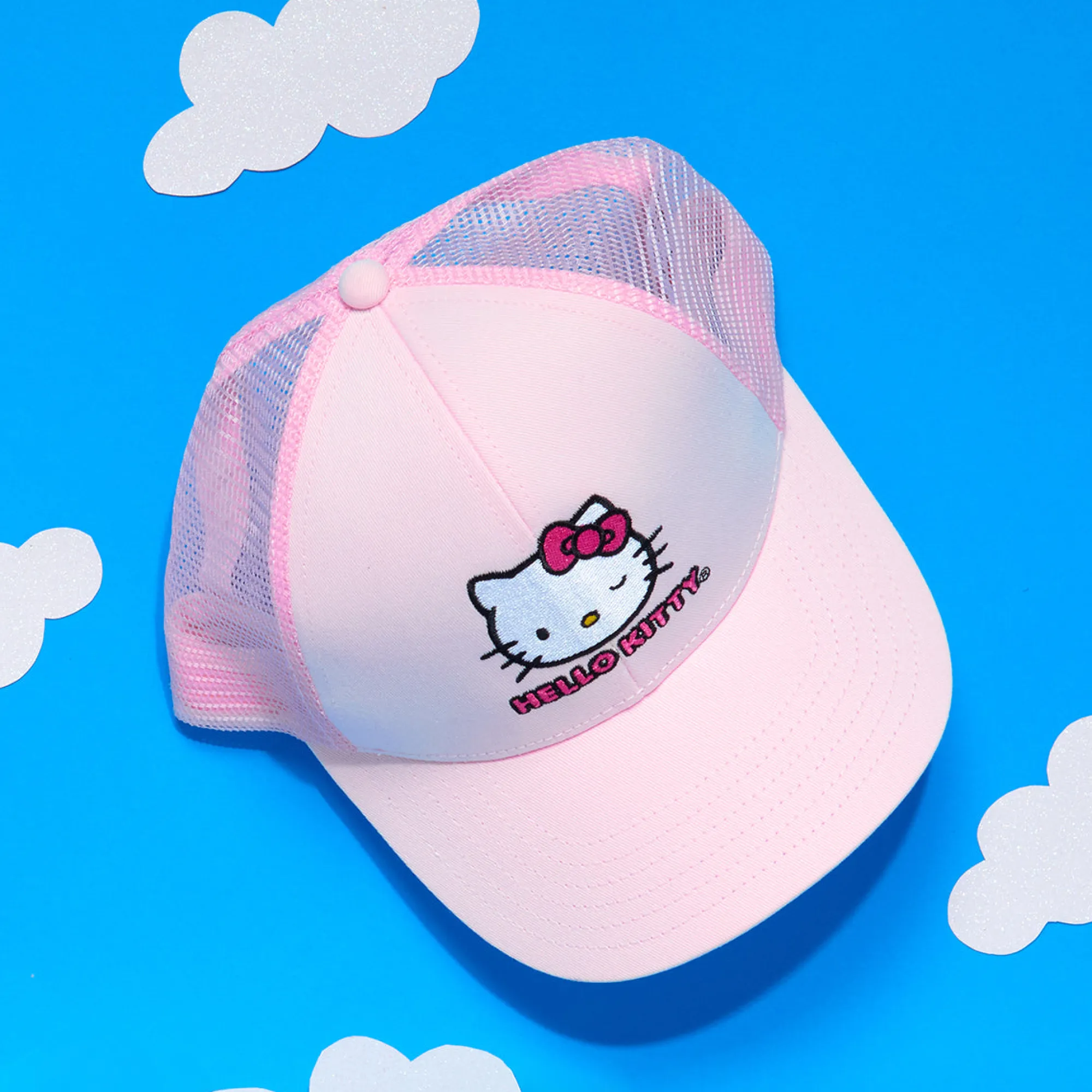 Concept 1 Hello Kitty Winking Trucker Hat