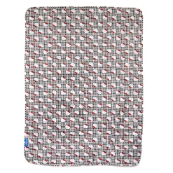 Baggu Corporation Hello Kitty x Baggu 50th Anniversary Puffy Picnic Blanket (Black Gingham)