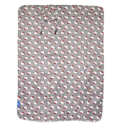 Baggu Corporation Hello Kitty x Baggu 50th Anniversary Puffy Picnic Blanket (Black Gingham)