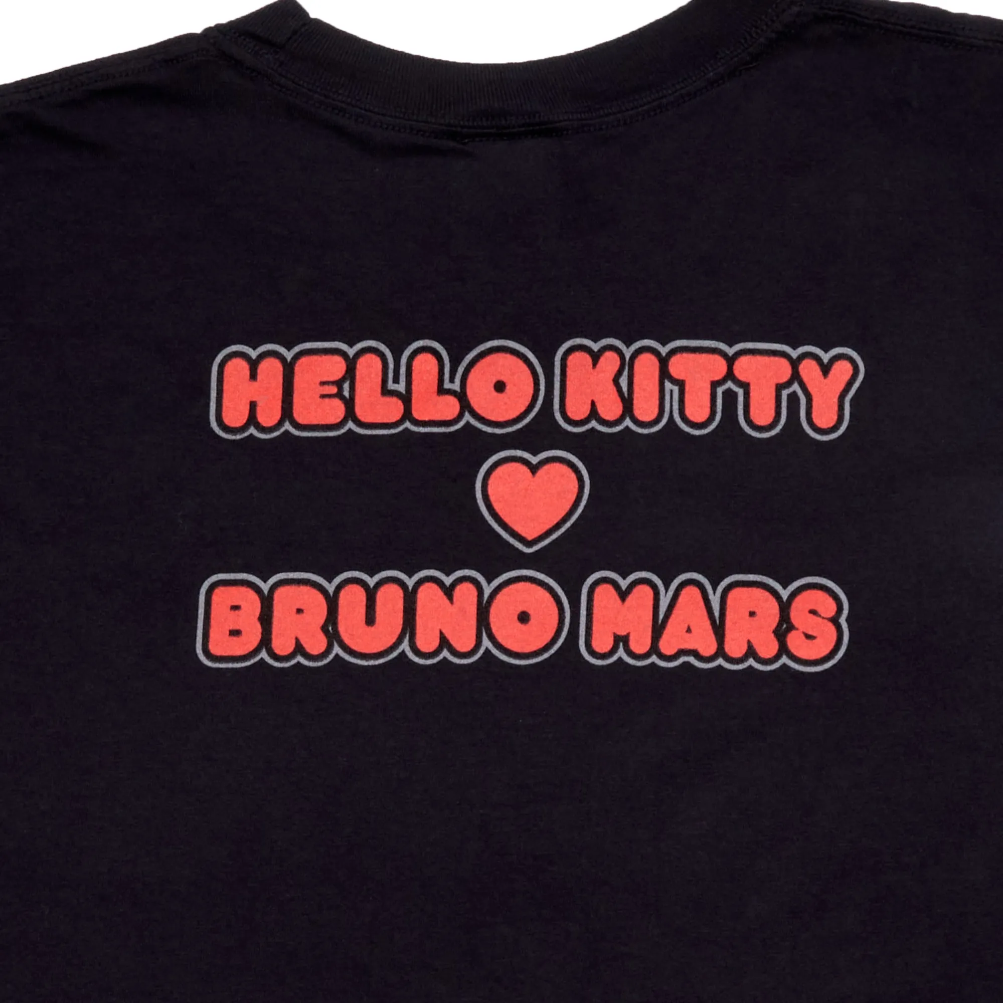Banbury Capital Hello Kitty x Bruno Mars Heart Hands Black Tee