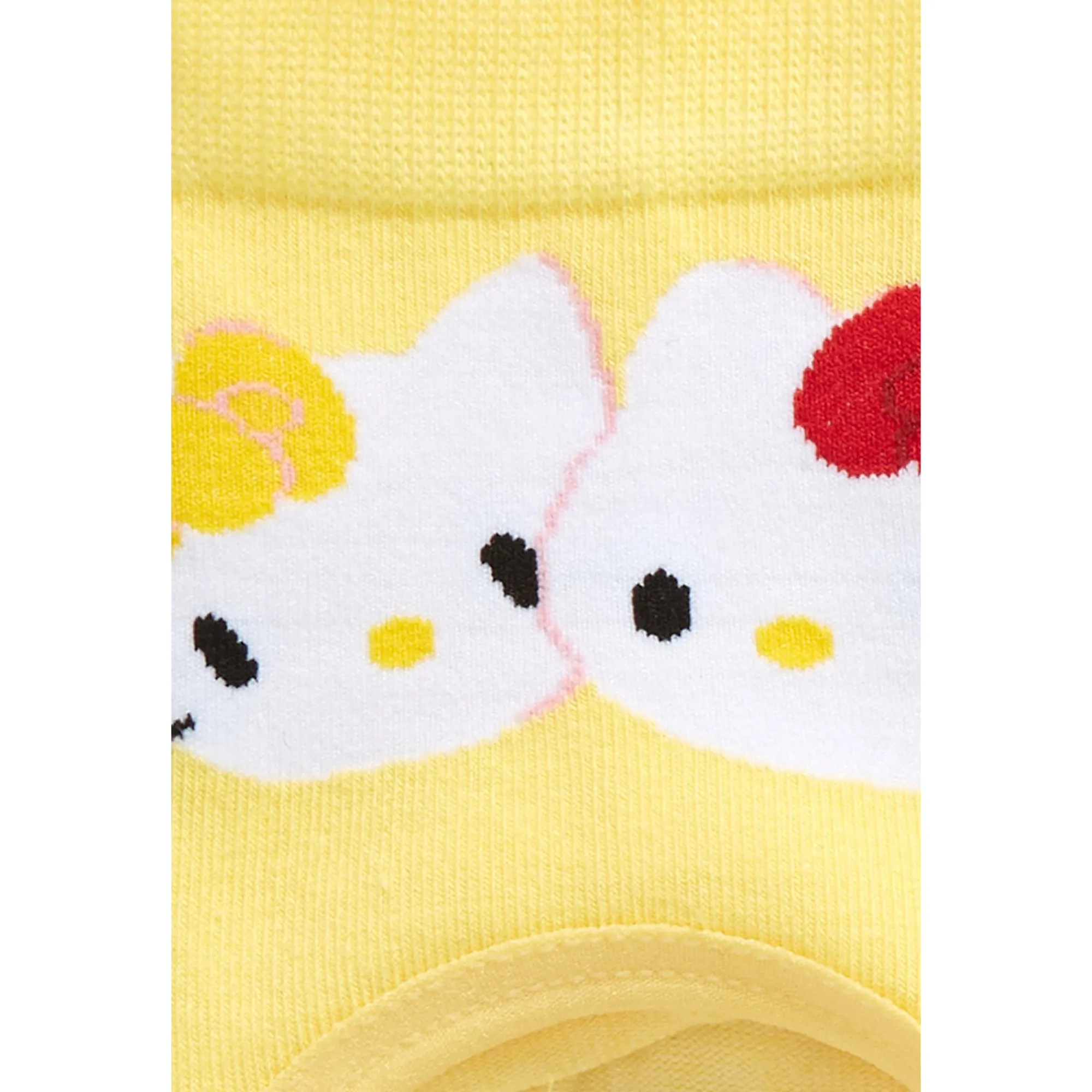 Cafe Forgot Hello Kitty x Café Forgot Ballet Socks (Yellow)