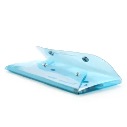 BIOWORLD Hello Kitty x Care Bears Translucent Blue Pencil Case