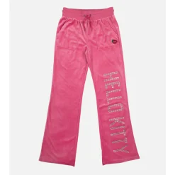 BIOWORLD Hello Kitty x Dumbgood Velour Track Pants (50th Anniv.)