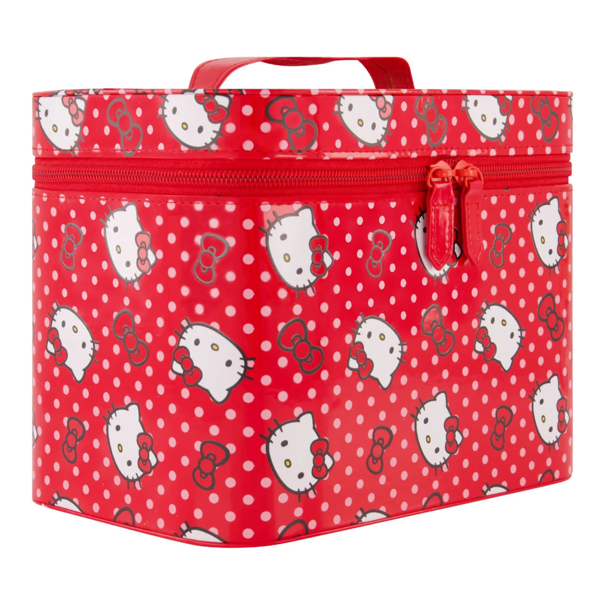 Ful Luggage Hello Kitty x FUL Travel Cosmetic Case (Red Polka Dot)