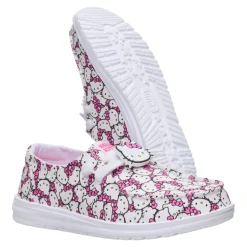 Hey Dude Inc Hello Kitty x HEYDUDE Wendy All-Over Print Slip-On Shoe (Adult)