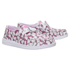 Hey Dude Inc Hello Kitty x HEYDUDE Wendy All-Over Print Slip-On Shoe (Adult)