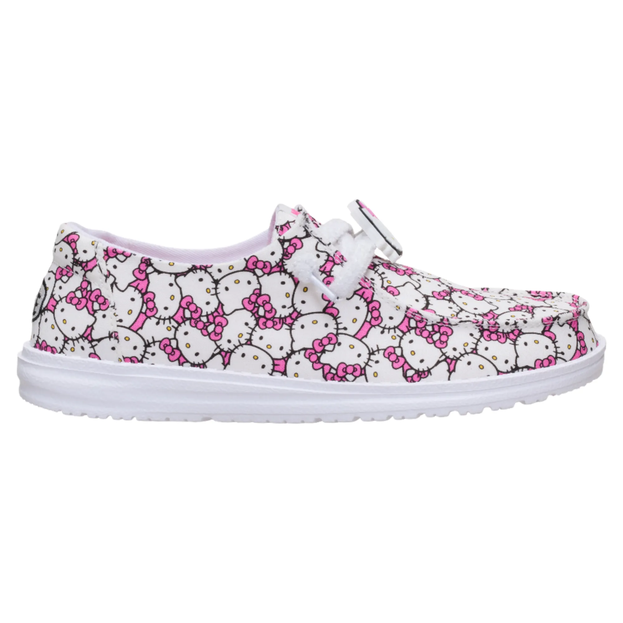 Hey Dude Inc Hello Kitty x HEYDUDE Wendy All-Over Print Slip-On Shoe (Adult)