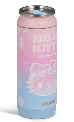 Igloo Products Corp Hello Kitty x Igloo 50th Anniversary 16oz Stainless Steel Can