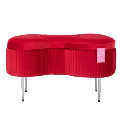 Impressions Vanity Co. Hello Kitty x Impressions Vanity Bow Storage Bench