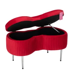 Impressions Vanity Co. Hello Kitty x Impressions Vanity Bow Storage Bench