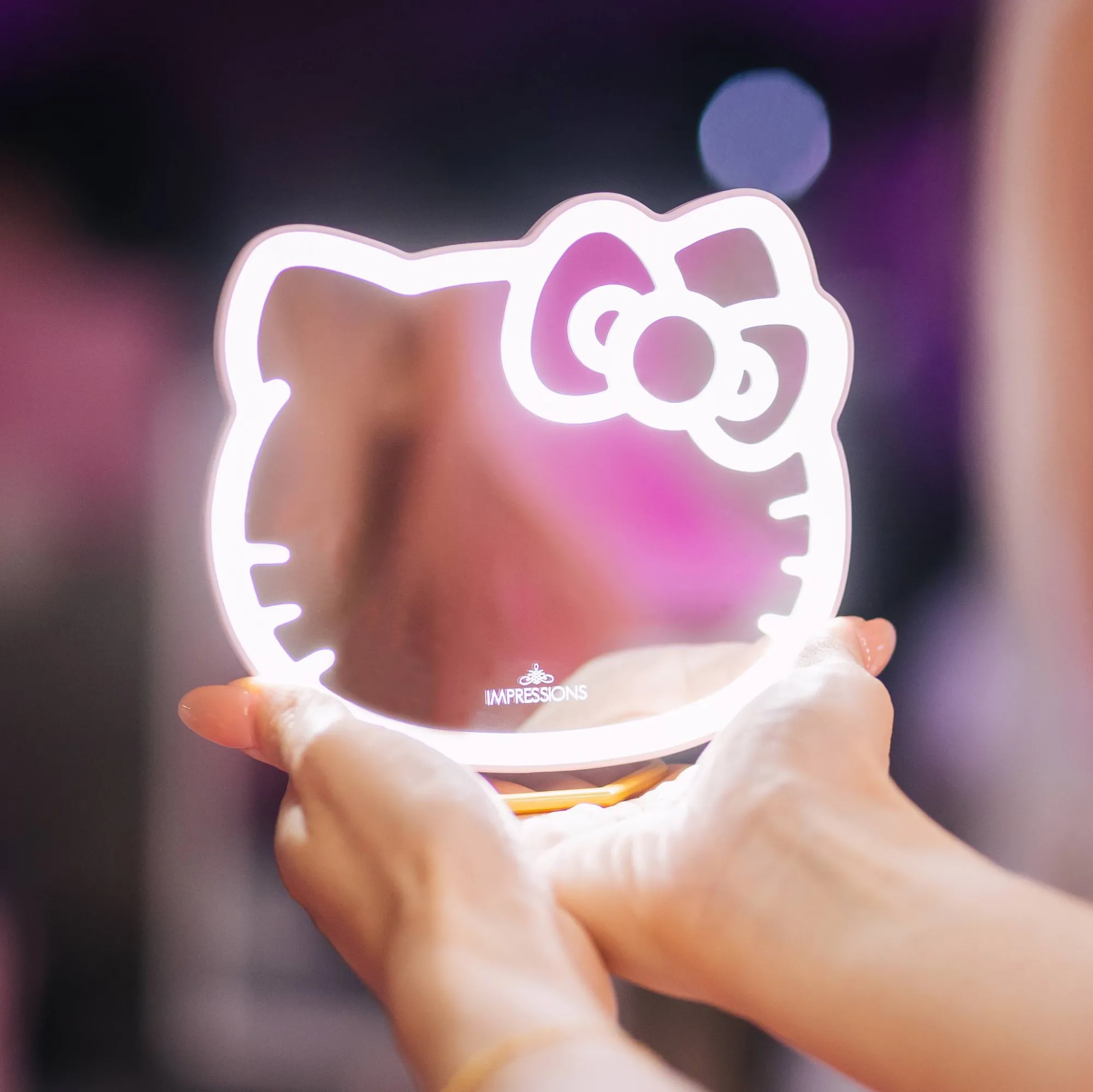 Impressions Vanity Co. Hello Kitty x Impressions Vanity Pocket Mirror with Ring Stand