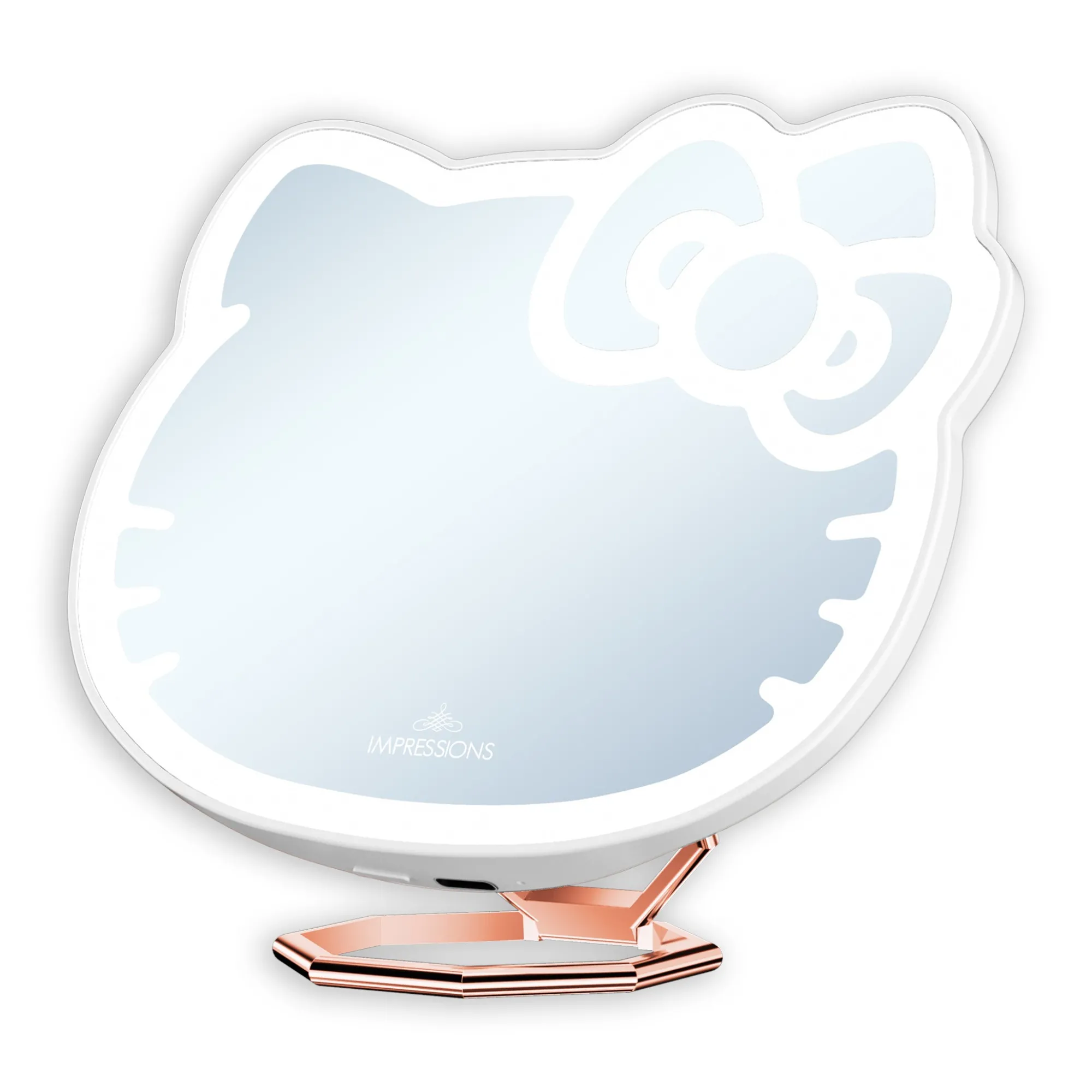 Impressions Vanity Co. Hello Kitty x Impressions Vanity Pocket Mirror with Ring Stand