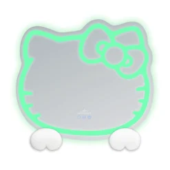 Impressions Vanity Co. Hello Kitty x Impressions Vanity RGB Wall Mirror 2.0 W/ Bluetooth Speakers and Specialty Base