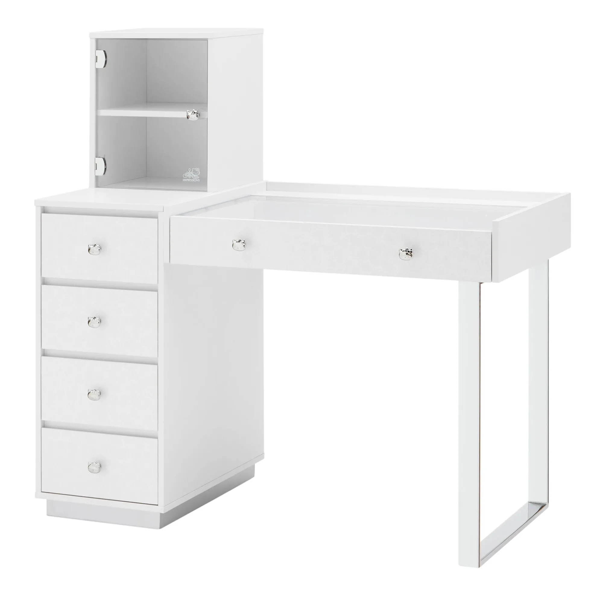 Impressions Vanity Co. Hello Kitty x Impressions Vanity SlayStation Duet Vanity Desk