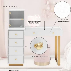 Impressions Vanity Co. Hello Kitty x Impressions Vanity SlayStation Duet Vanity Desk