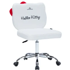 Impressions Vanity Co. Hello Kitty x Impressions Vanity Teddy Fur Swivel Chair