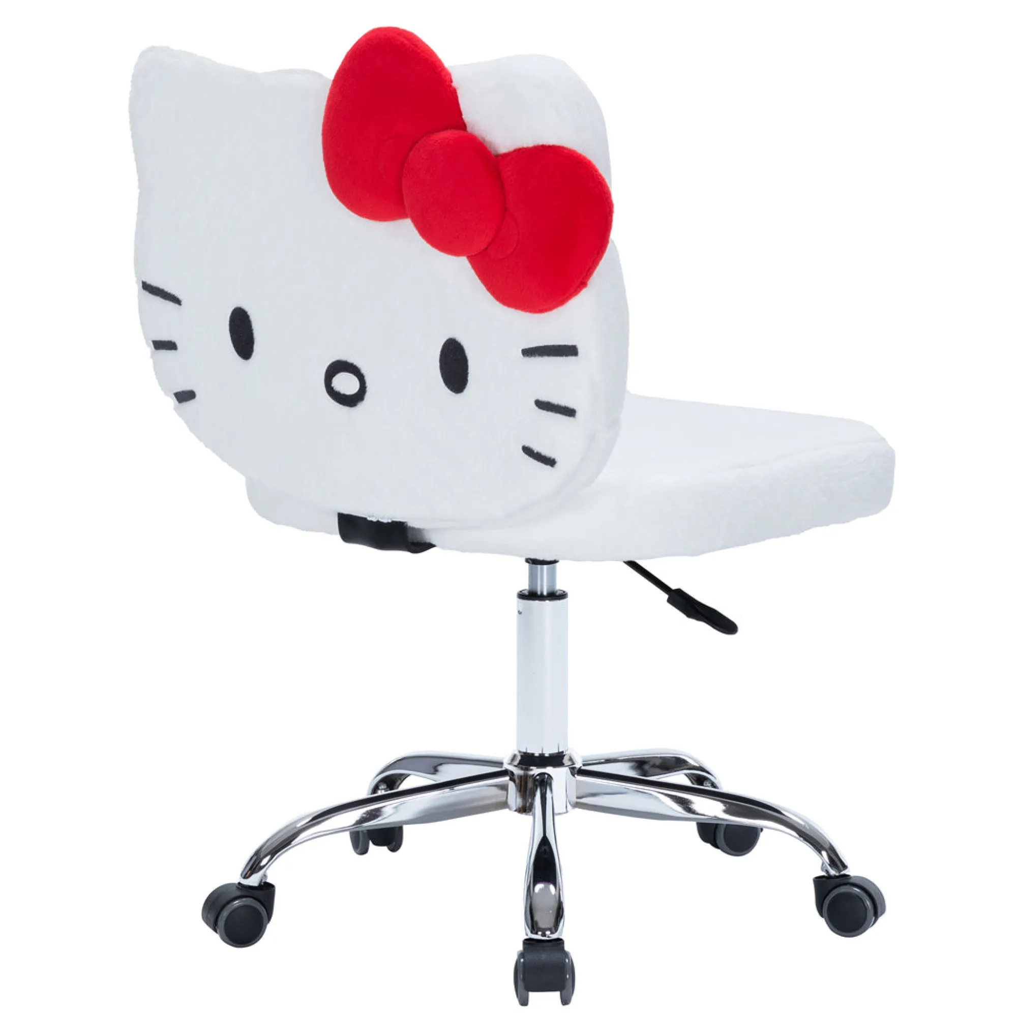 Impressions Vanity Co. Hello Kitty x Impressions Vanity Teddy Fur Swivel Chair