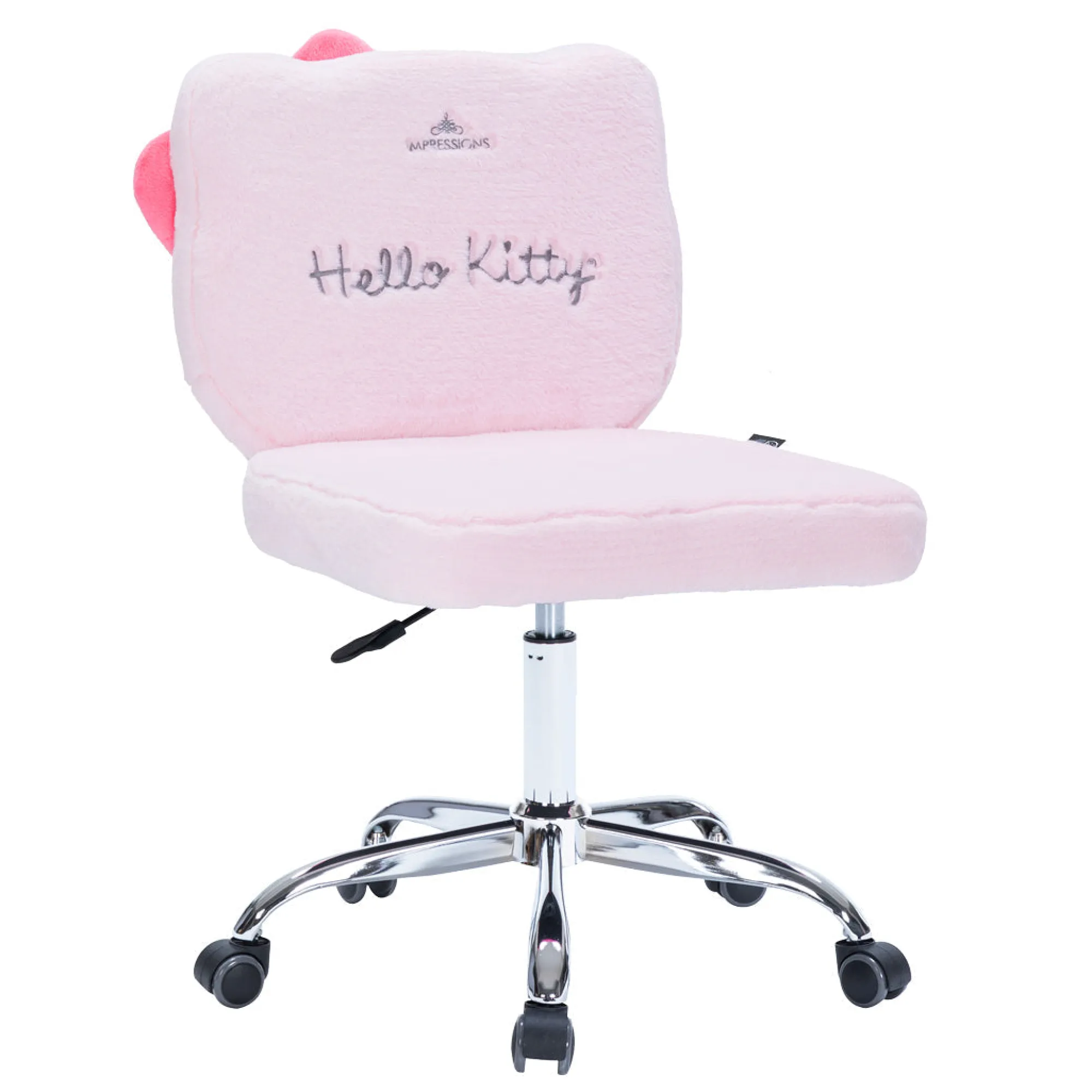 Impressions Vanity Co. Hello Kitty x Impressions Vanity Teddy Fur Swivel Chair