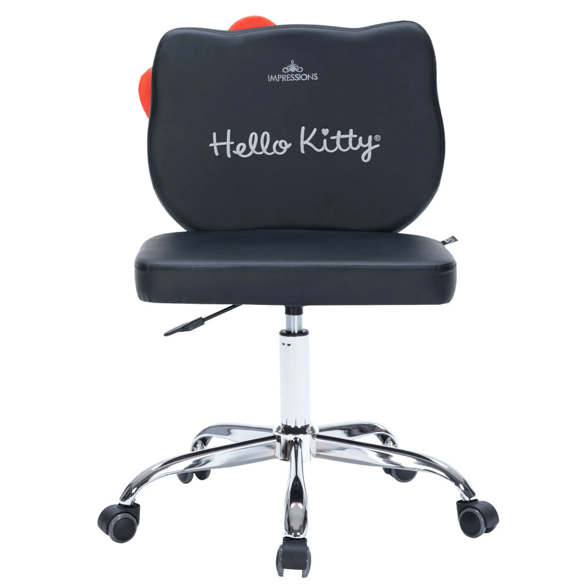Impressions Vanity Co. Hello Kitty x Impressions Vanity Faux Leather Swivel Vanity Chair