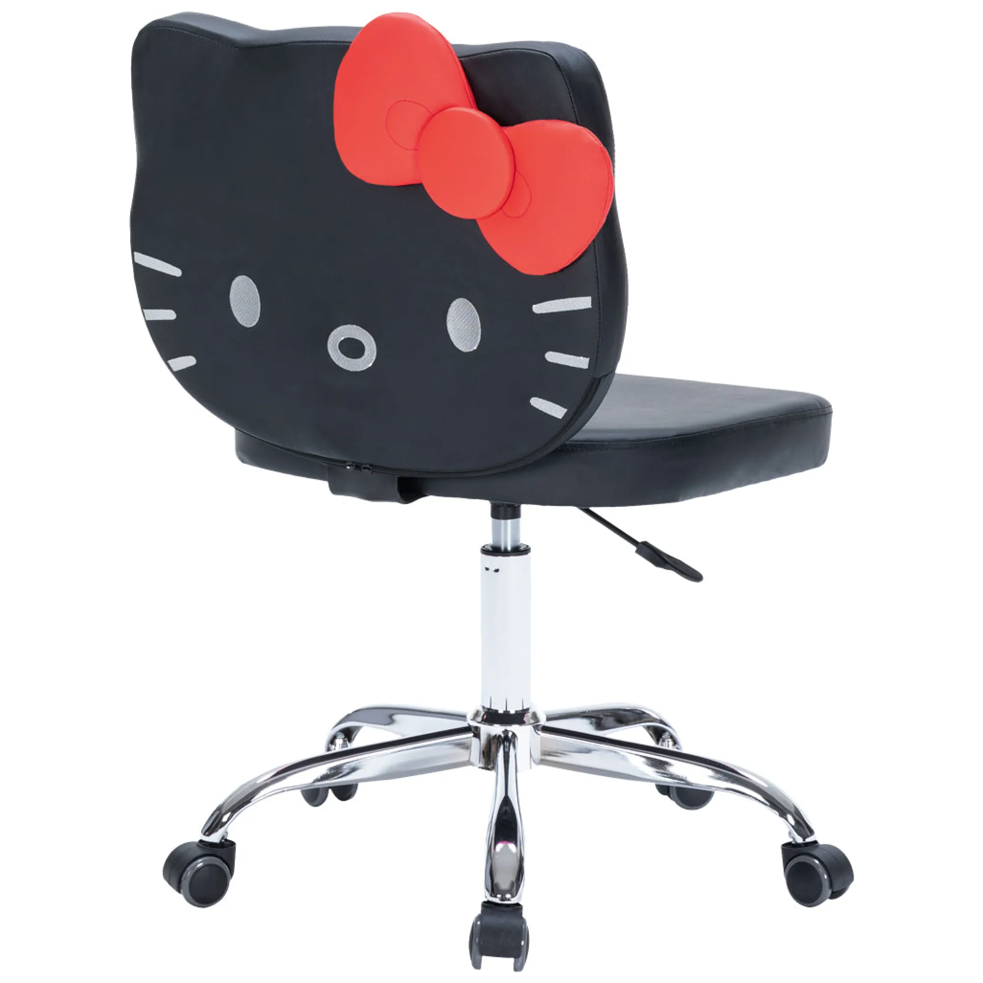 Impressions Vanity Co. Hello Kitty x Impressions Vanity Faux Leather Swivel Vanity Chair
