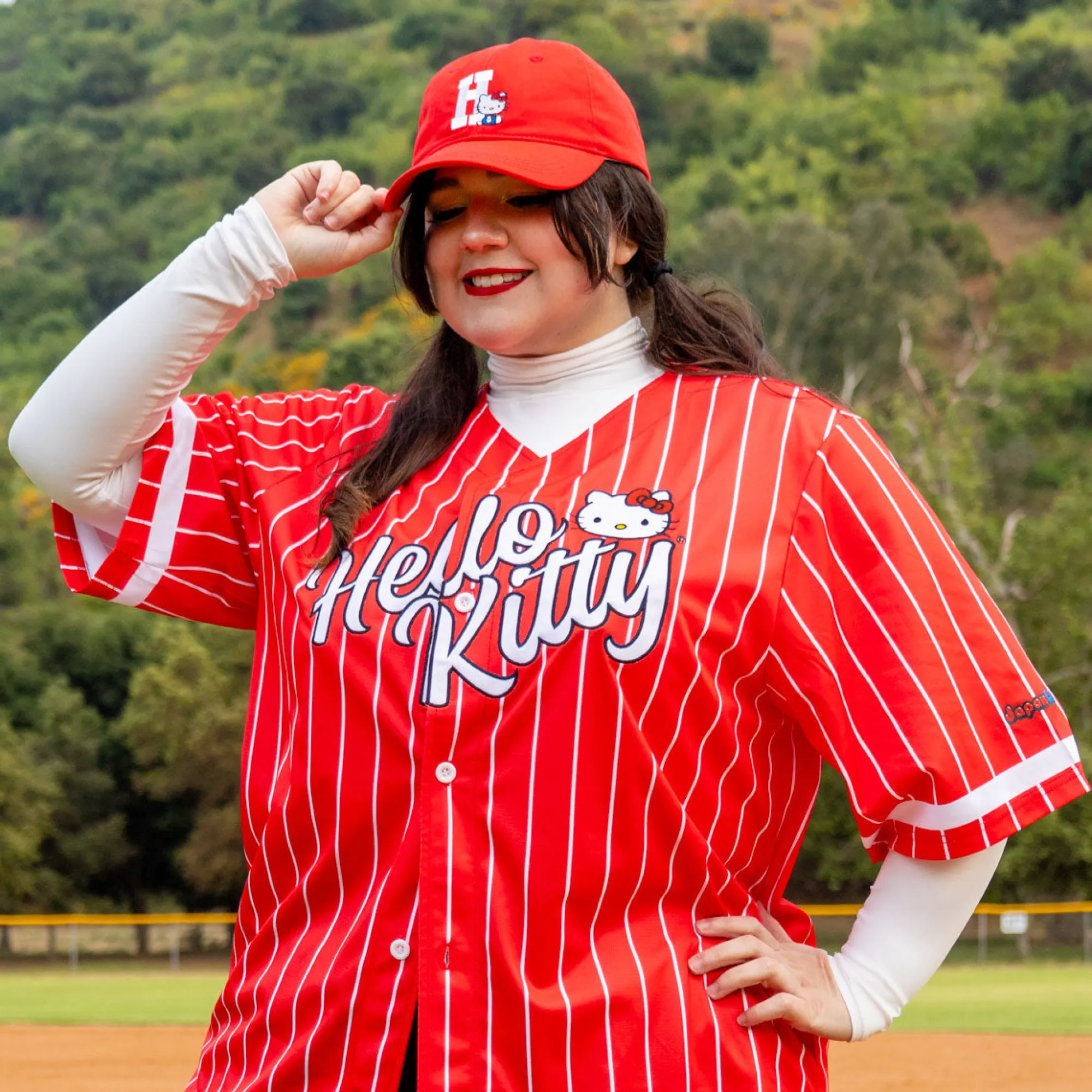 JapanLA Hello Kitty x Baseball Jersey