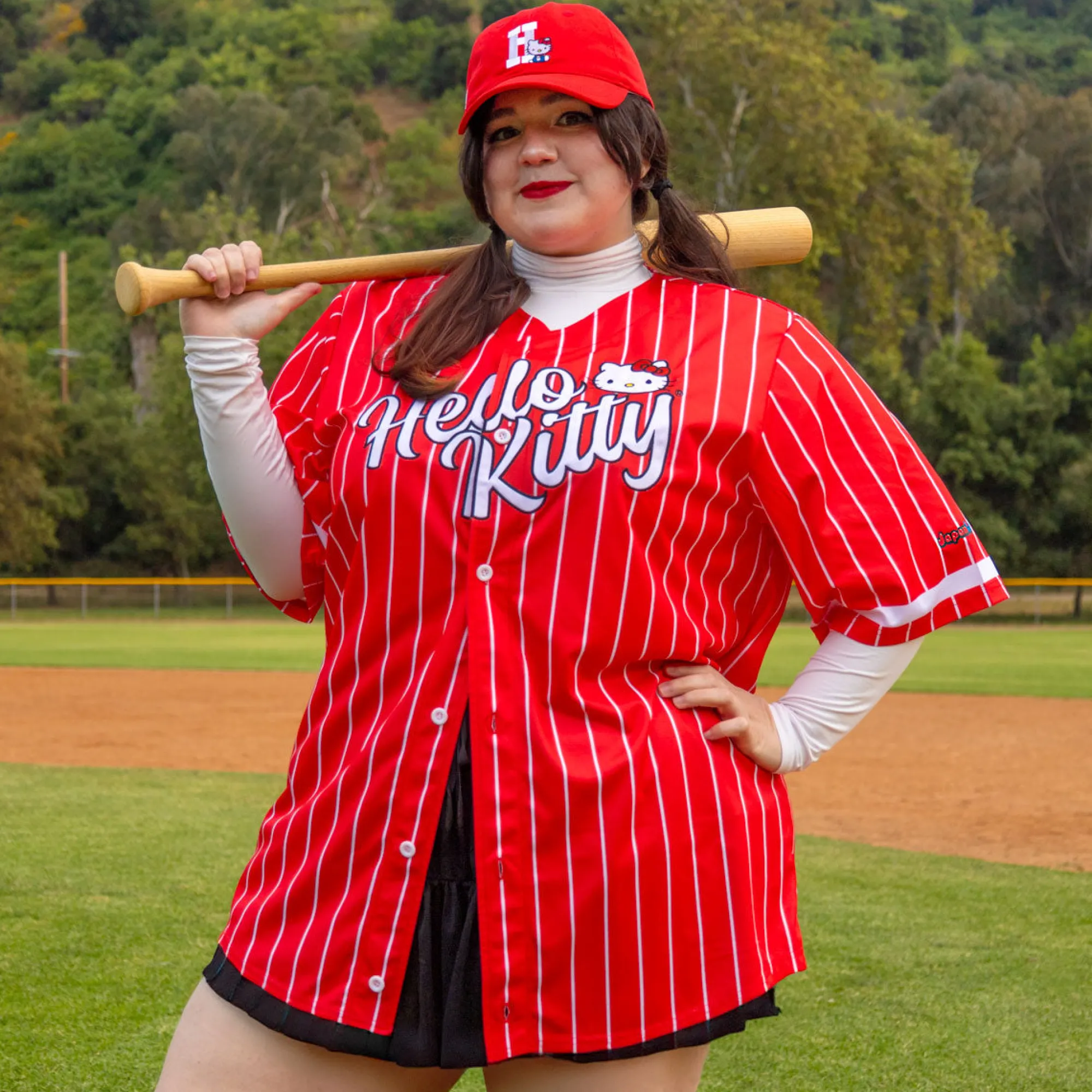 JapanLA Hello Kitty x Baseball Jersey