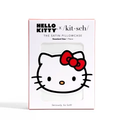 Kitsch LLC Hello Kitty x Kitsch Bow Pillowcase (Solid )
