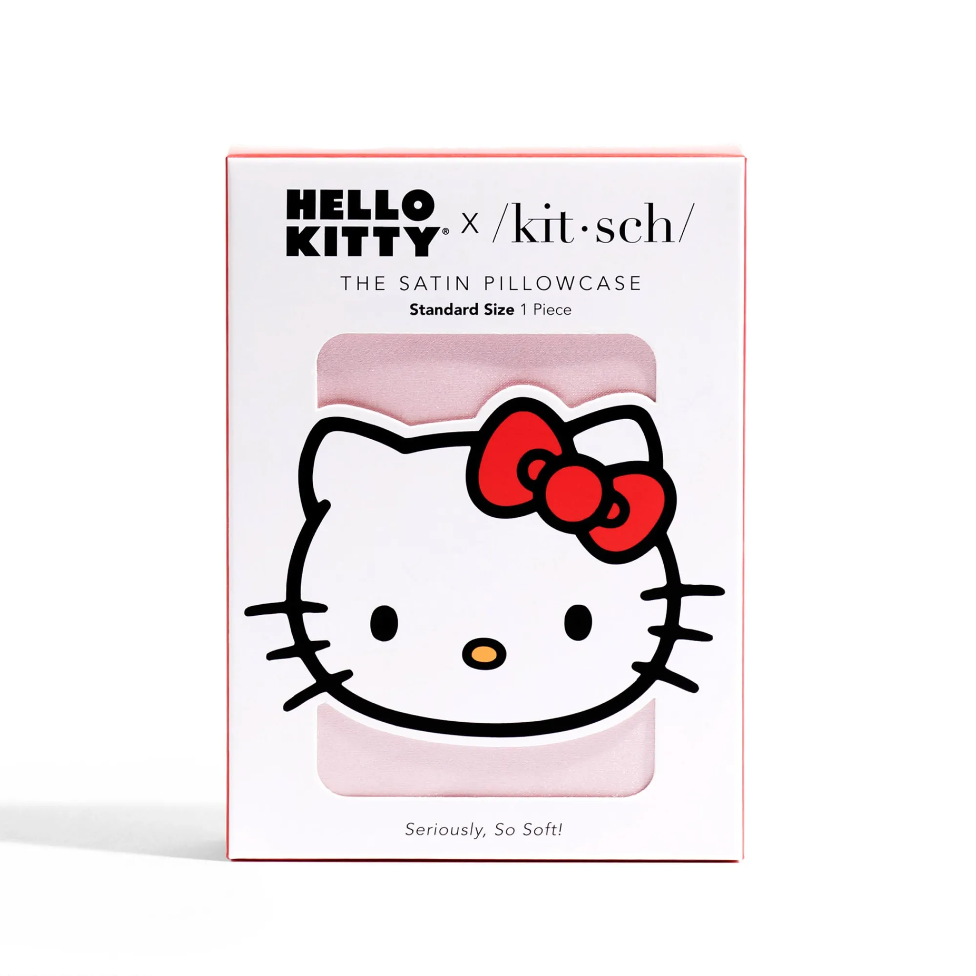 Kitsch LLC Hello Kitty x Kitsch Face Pillowcase (Solid )