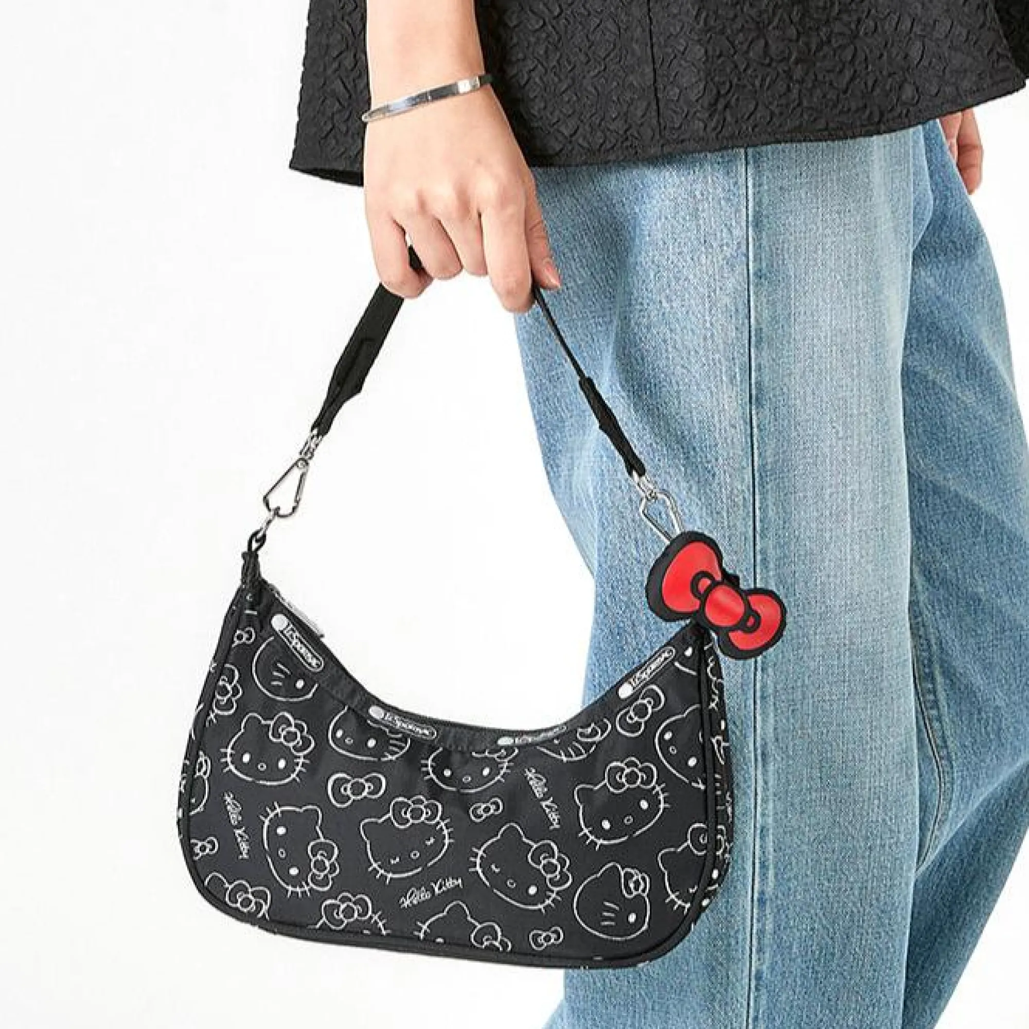 LeSportsac Hello Kitty x Small Convertible Hobo Bag (I Am A Star)