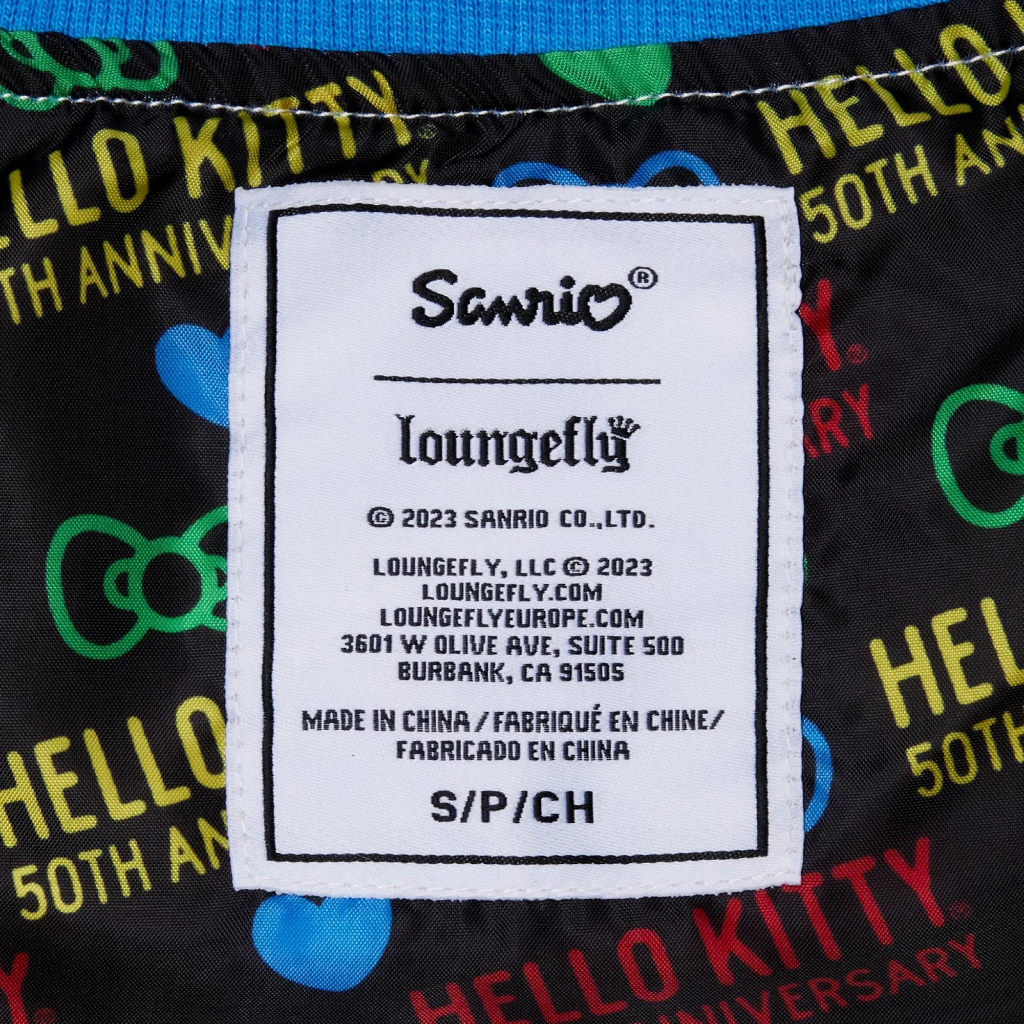 Loungefly Hello Kitty x 50th Anniversary Classic Unisex Jacket