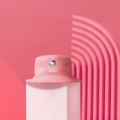 Love Your Melon Hello Kitty x Speckled Hero Bucket Hat (Pink)