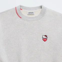 MADHAPPY Hello Kitty x Midweight Fleece Crewneck (Campus)