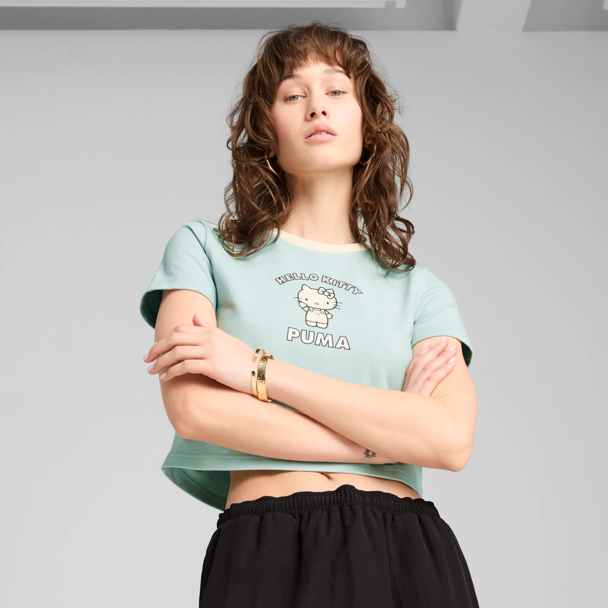 PUMA Hello Kitty x Graphic Baby Tee