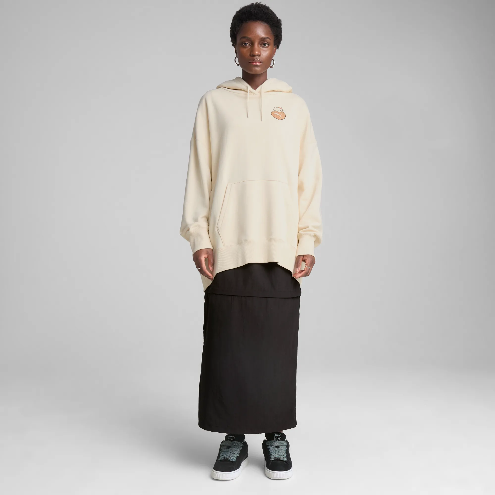PUMA Hello Kitty x Graphic Oversized Hoodie