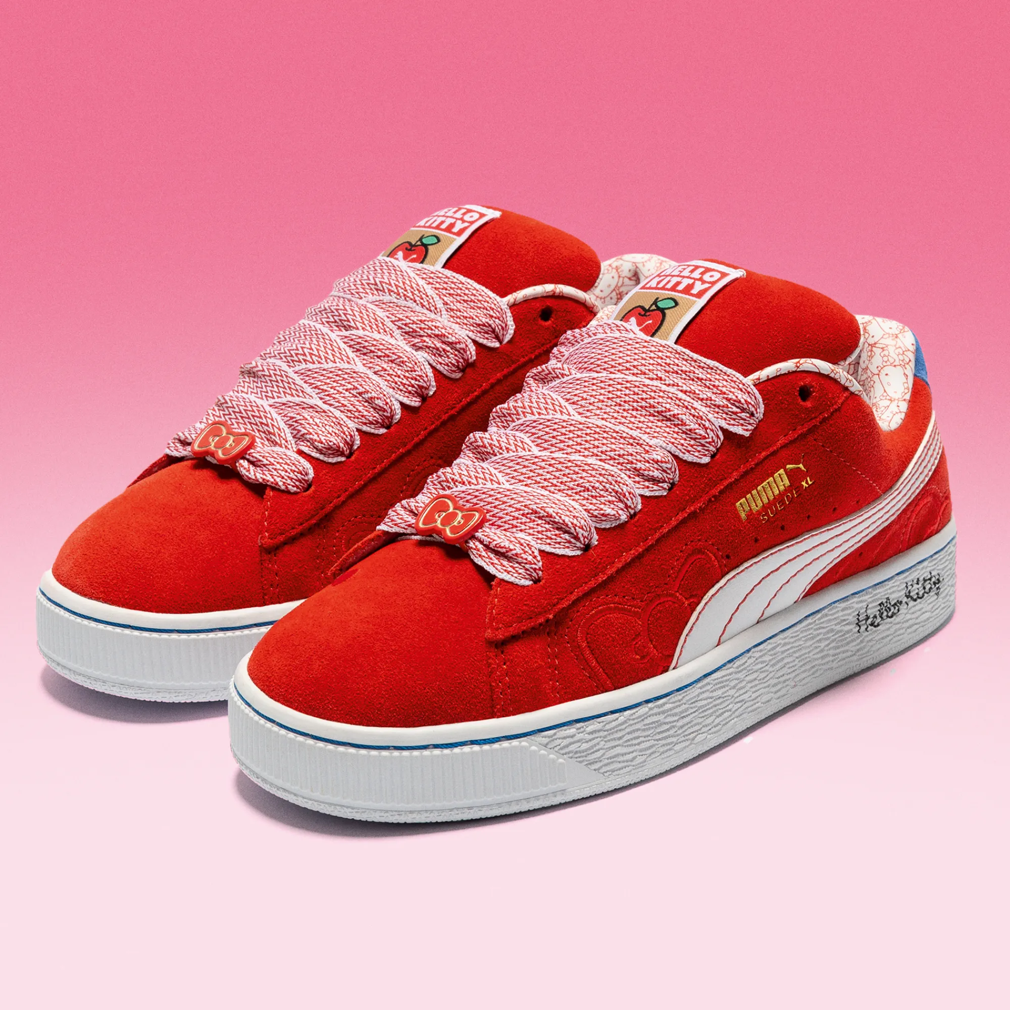 PUMA Hello Kitty x Bow Suede XL Sneaker (Women's)