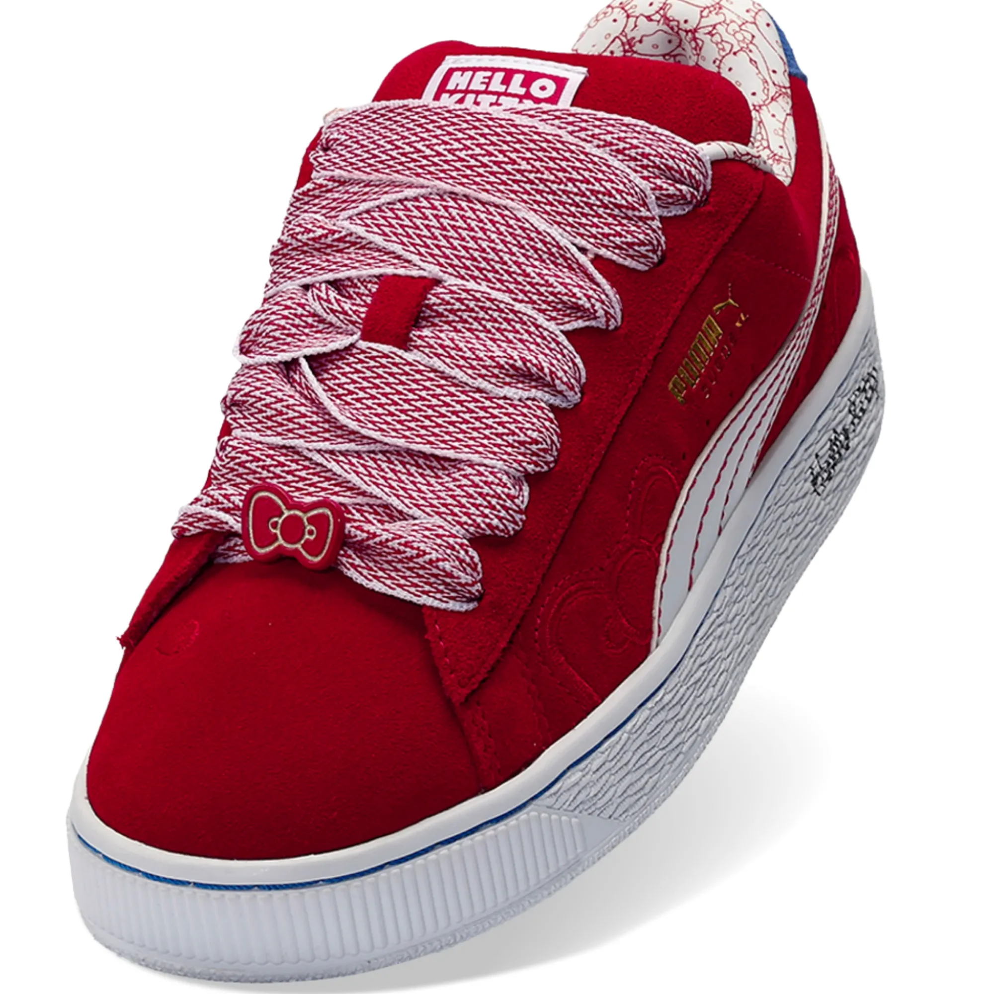 PUMA Hello Kitty x Bow Suede XL Sneaker (Women's)