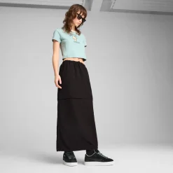 PUMA Hello Kitty x Woven Convertible Maxi Skirt ( Black)