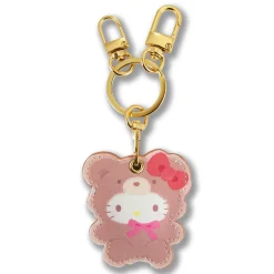 BySonix Inc. Hello Kitty x Sonix AirTag Keychain (Latte Bears)