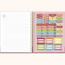 Studio Oh! Hello Kitty x College Letters Extra-Large Spiral Notebook
